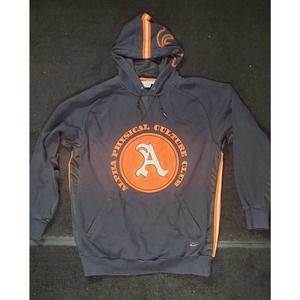 Nike ALPHA PHYSICAL CULTURE CLUB Dark Blue 178177 010 Hoodie Jacket SZ M, Rare